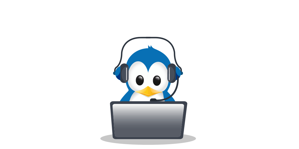 Support Penguin Mascot